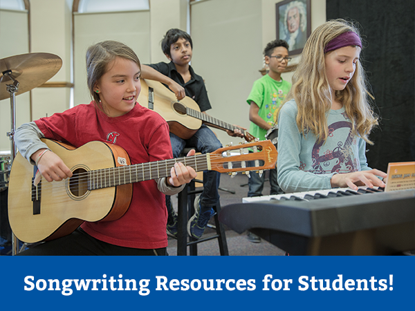 Songwriting Resources for Students